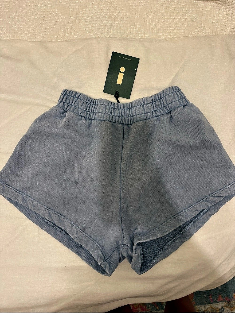 Daily Drills Super Shorts High Waist Blue XS